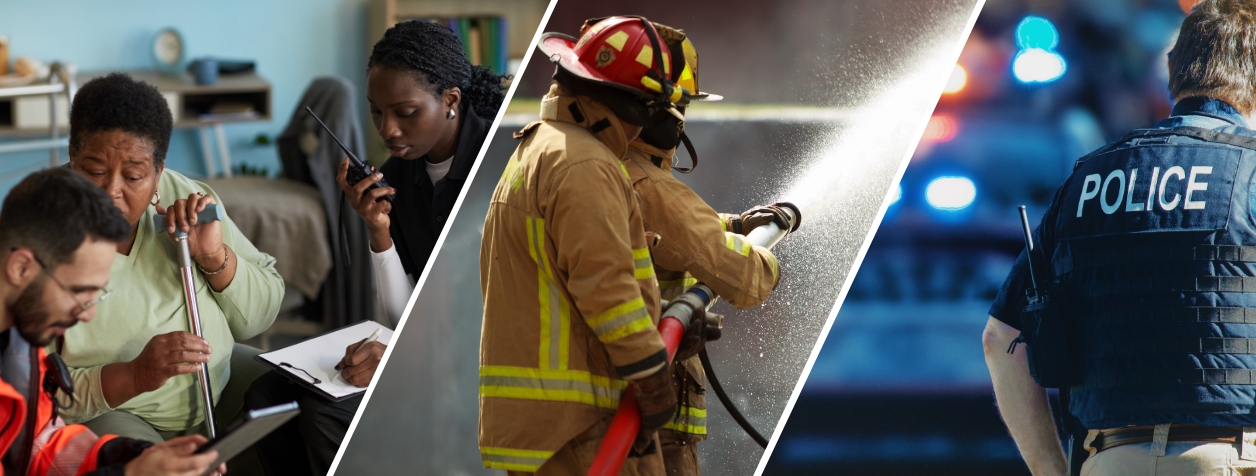 Image banner for Honoring First Responders...